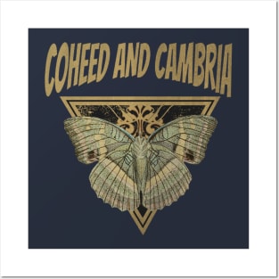 Coheed and Cambria // Fly Away Butterfly Posters and Art